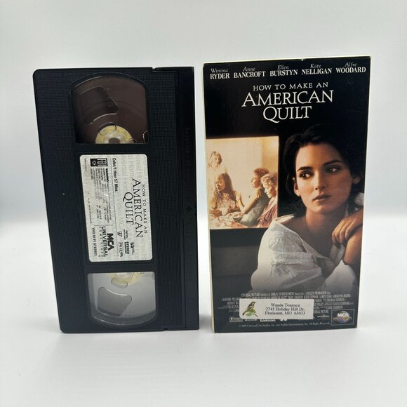 How To Make An American Quilt VHS 1995 Drama Winona Ryder PG-13 - Picture 3 of 3